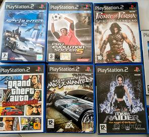 PlayStation 2 + 10 giochi blocco 