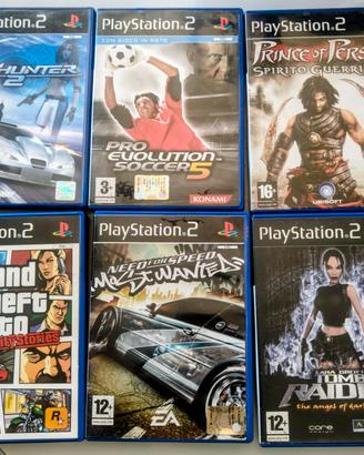 PlayStation 2 + 10 giochi blocco 