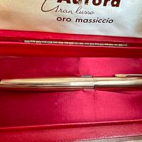 Penna Stilografica Aurora Oro Massiccio 333 8kt