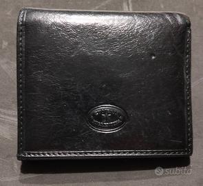 Portafoglio compatto vintage cuoieria Fiorentina