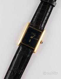 Cartier Tank Vermeil 7, Manuale, Oro placcato