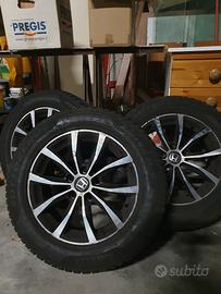 Cerchi in lega con gomme invernali 