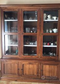 Mobile in  noce massello