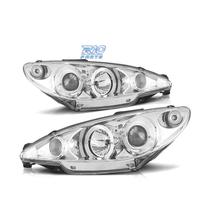 FARI PEUGEOT 206 CONNETTORE H4 98-08 OCCHI ANGEL C