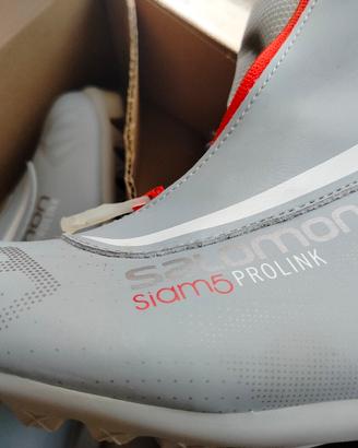 Scarponcini Salomon prolink donna per sci di fondo