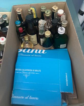 liquori mignon da collezione