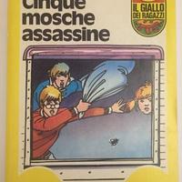Dorval CINQUE MOSCHE ASSASSINE Giallo dei ragazzi