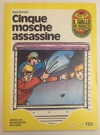 Dorval CINQUE MOSCHE ASSASSINE Giallo dei ragazzi