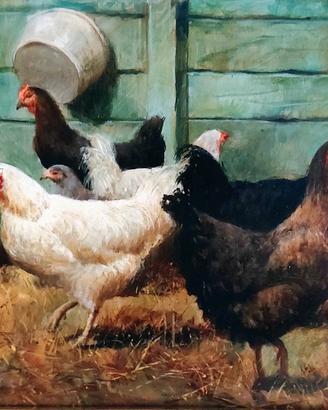 Dipinto olio su tavoletta di Gianni Strino 