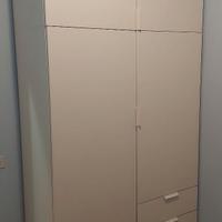 ARMADIO IKEA a 4 ante con 3 cassetti