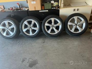 CERCHI LEGA ORIGINALI AUDI DA 17 CON GOMME USATE