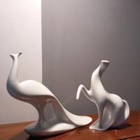 Rara Coppia statuette vintage Royal Dux 