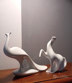 Rara Coppia statuette vintage Royal Dux 