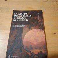 La mappa della terra di mezzo di Tolkien