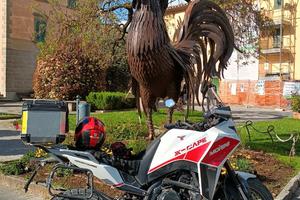 Moto Morini x cape 649 depotenziata guidabile con