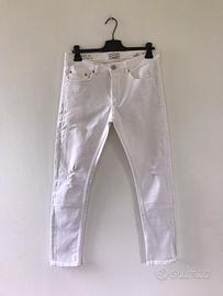 Jeans bianco uomo