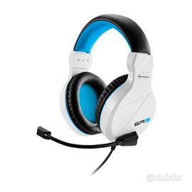 SHARKOON Rush Cuffia Gaming Stereo Jack 3.5 Bianca