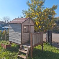 casetta in legno per bambini