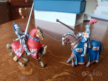 Copia Cavalieri Medievali da torneo di Piombo 