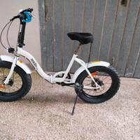 Bicicletta TEKLIO 20 fat bike pieghevole 