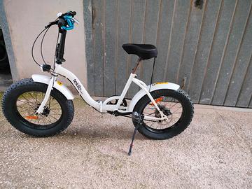 Bicicletta TEKLIO 20 fat bike pieghevole 