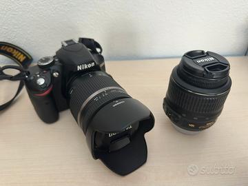 Nikon D3200, 2 obbiettivi e accessori