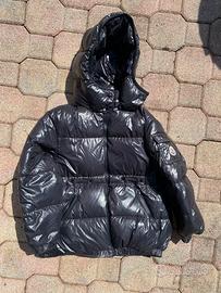Piumino MONCLER per bambina nero tg. 10 anni