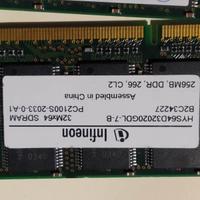 RAM SODIMM per portatile DDR e DDR2