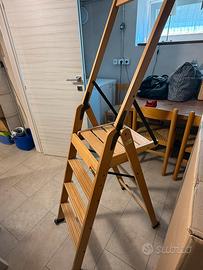 Scala in legno foppapedretti 4 gradini