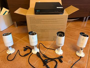 Reolink 5MP PoE Kit Videosorveglianza Esterno