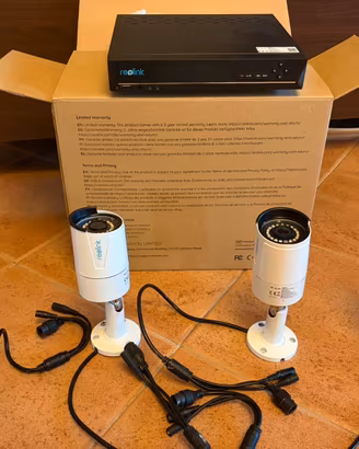 Reolink 5MP PoE Kit Videosorveglianza Esterno