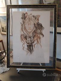 Litografia del Maestro Giancarlo Marini