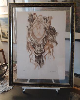 Litografia del Maestro Giancarlo Marini