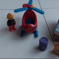 Playmobil 123 netturbino, pompiere e ranger zebra