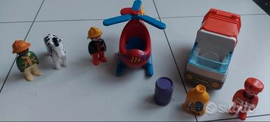 Playmobil 123 netturbino, pompiere e ranger zebra