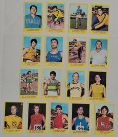 Lotto figurine Panini 1970/71 atletica leggera 