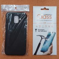 Cover + vetro protettivo per Samsung A6