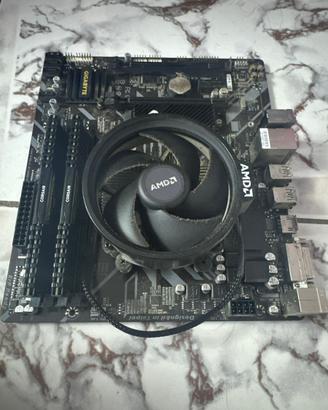 Pc desktop/ram+processore+scheda madre