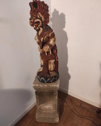 statua in legno 
