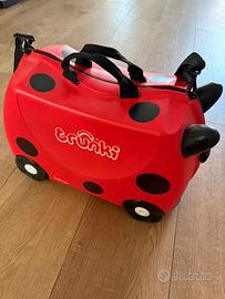 Trunki Trolley cavalcabile bambina