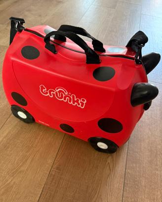 Trunki Trolley cavalcabile bambina