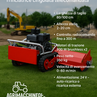 Trincia Sermenti 18 cavalli radiocomandata