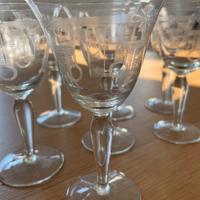 Set 8 bicchieri liquore Cordiale