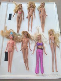 Bambole di Barbie con Accessori vari 