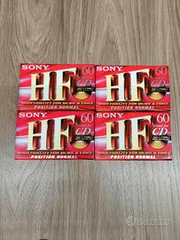 Cassette Sony HF sigillate