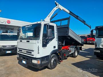 IVECO EUROCARGO 100E17 GRU E RIBALTABILE-2003