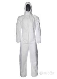 Tuta  con cappucio usa e getta