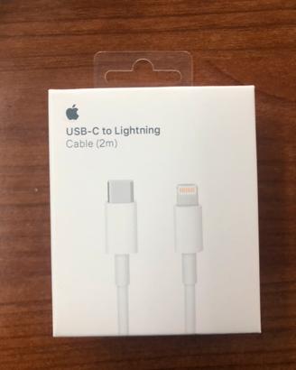 Cavo 2 Metri Iphone Lightning a USB-C Nuovo
