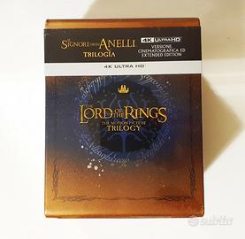 Il signore degli anelli trilogia 4k steelbook