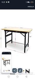 tavolo da lavoro 